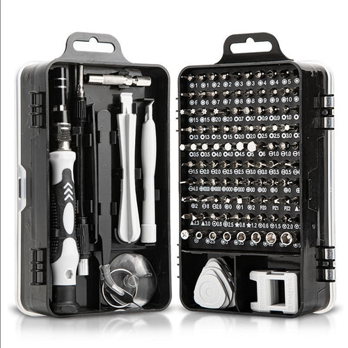 115-in-one Screwdriver Mobile Phone Computer Clock Repair Tool Combination Multi-function Disassemble Screwdriver Set