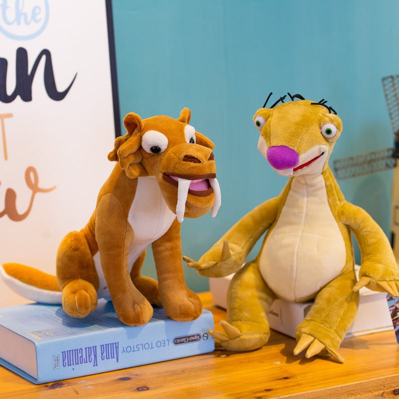 Cartoon and anime plush toys